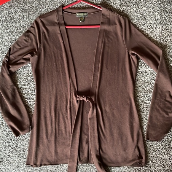 BANANA REPUBLIC Stretch Jersey Tie Front Cardigan
Sz: M - Picture 10 of 10